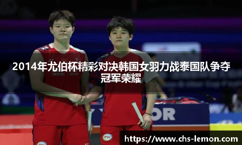 2014年尤伯杯精彩对决韩国女羽力战泰国队争夺冠军荣耀